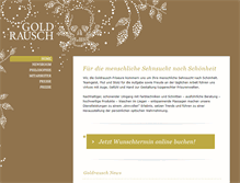 Tablet Screenshot of goldrausch-friseur.com